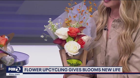 Bay area company upcycles flowers to give blooms new life