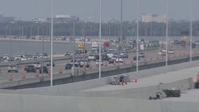 Traffic changes on Howard Frankland Bridge