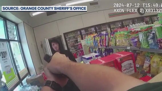 New video released in deadly shooting involving deputy inside Orlando-area 7-Eleven