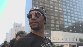 Mookie Betts celebrates another title