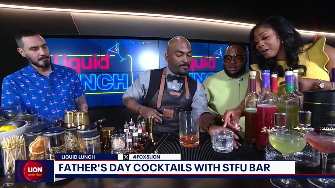 Father's Day cocktails with STFU bar