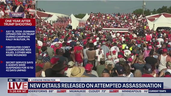 6 Secret Service agents suspended after Trump rally assassination attempt nearly a year ago