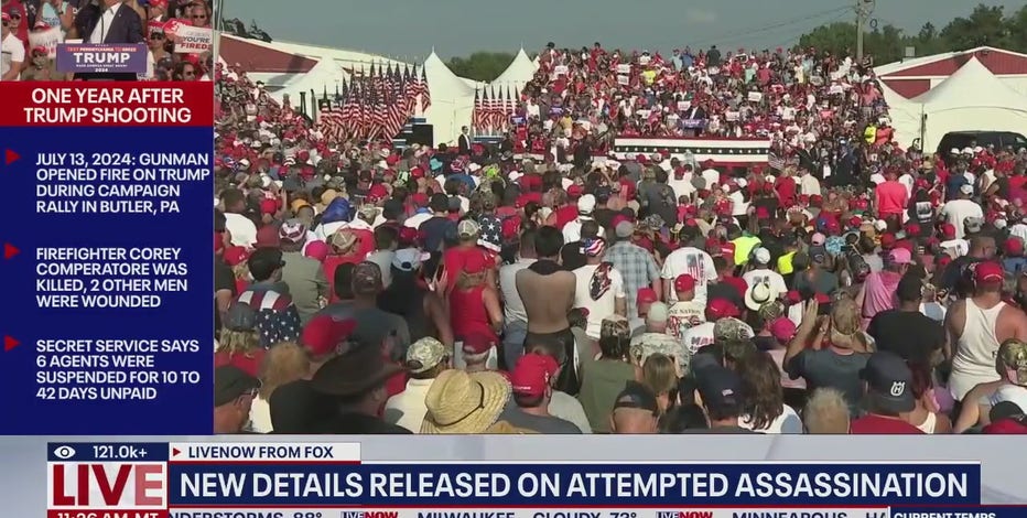 6 Secret Service agents suspended after Trump rally assassination attempt nearly a year ago
