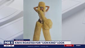 Kim Kardashian steals North Wests "lion king" look