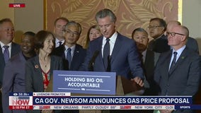 Newsom discusses gas prices proposal and 'Big Oil'