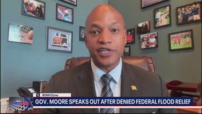 Maryland Gov. Wes Moore speaks out after denied FEMA flood relief