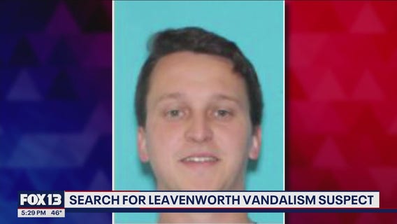 Suspect identified in Leavenworth park vandalism