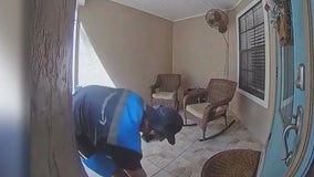 Porch pirate poses as Amazon delivery driver