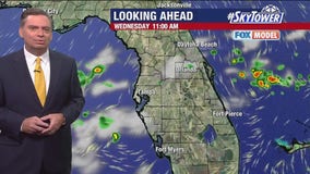 Tampa Bay weather | Few Wednesday afternoon storms