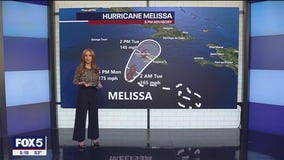 Will Hurricane Melissa bring a wet Halloween to the Tri-State?
