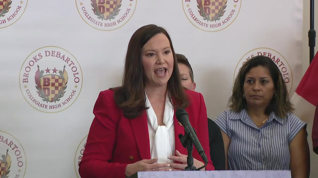 Sen. Ashley Moody discusses school choice in Tampa