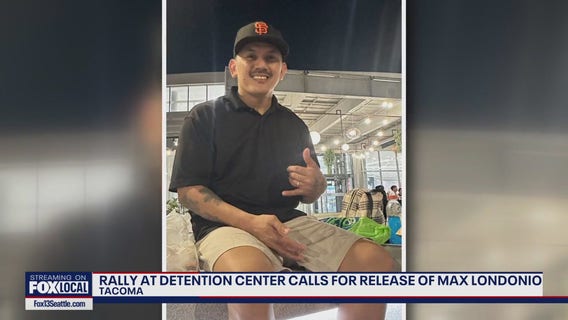 Rally at Tacoma ICE center calls for release of Filipino father