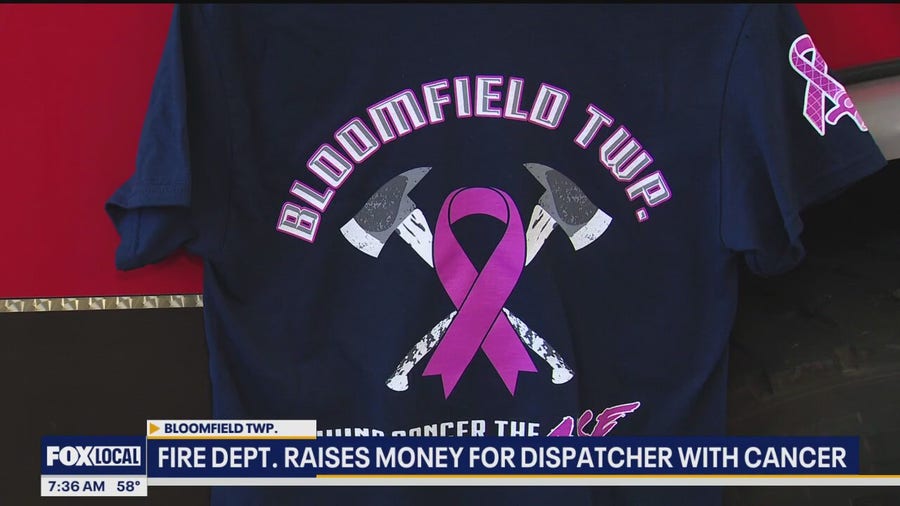 Fire department raises money for dispatcher with cancer