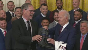 Texas Rangers visit the White House