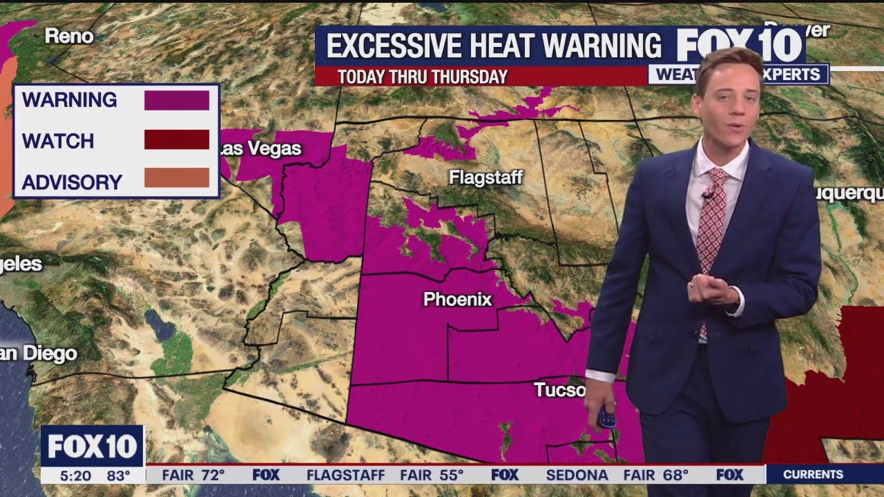 Morning Weather Forecast 6/11/2024 FOX 10 Phoenix