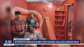 Pop-up experience showcases student art