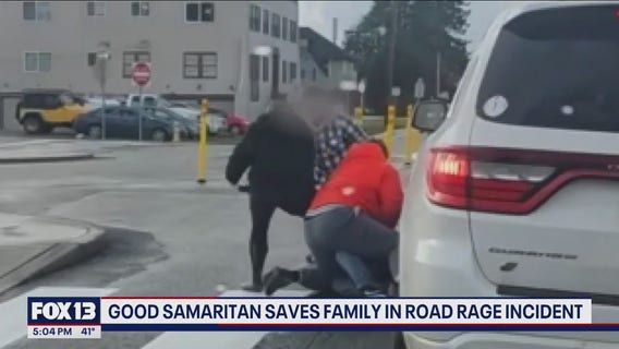 Good Samaritan saves family in WA road rage incident