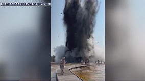 Yellowstone site closed after thermal explosion