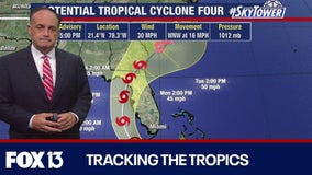 Latest on potential tropical cyclone four