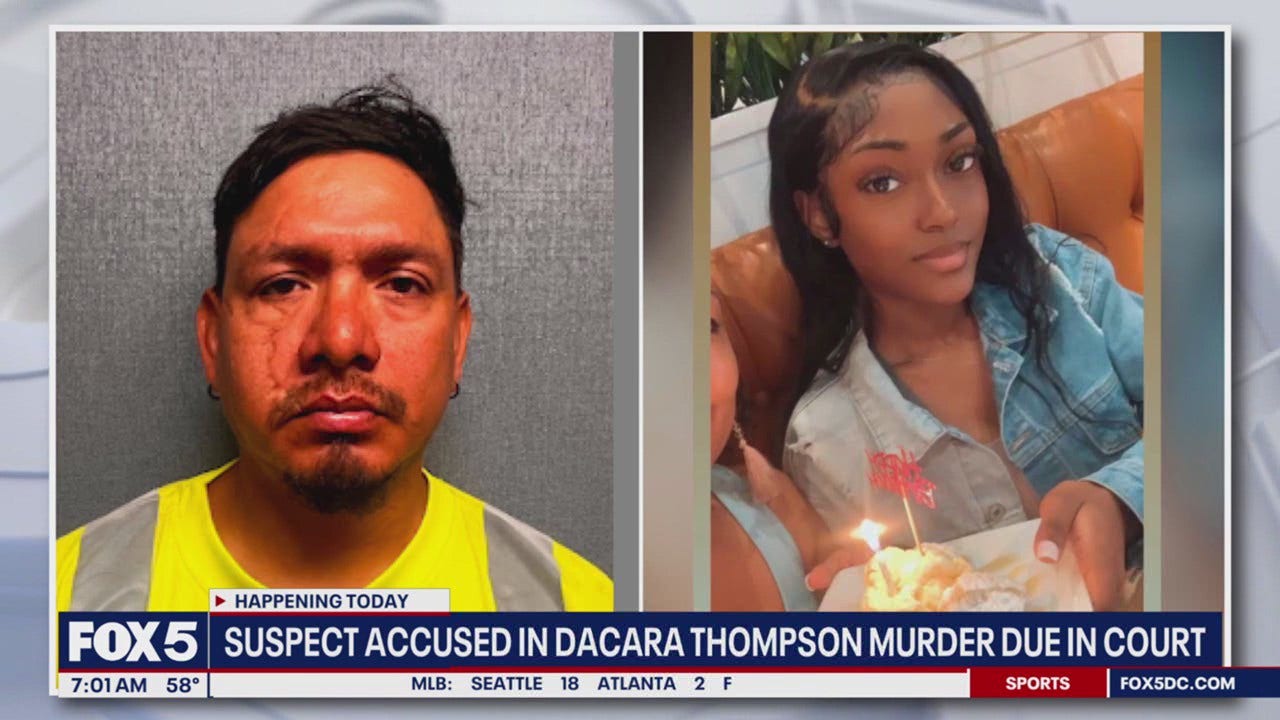 Dacara Thompson murder investigation: Suspect due in court Monday | FOX 5 DC