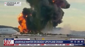 Louisville mayor calls for unity after UPS plane crash