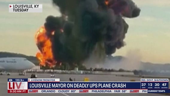 Louisville mayor calls for unity after UPS plane crash