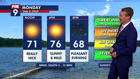 MN weather: Gorgeous and sunny Labor Day