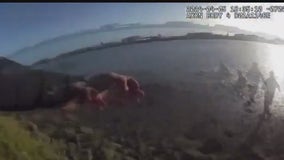 New video shows officer tasing man on Oakland shoreline