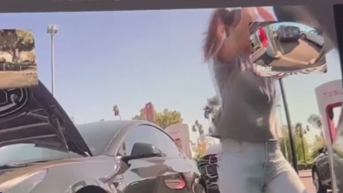 Woman locked out of charging Tesla, infant stuck inside