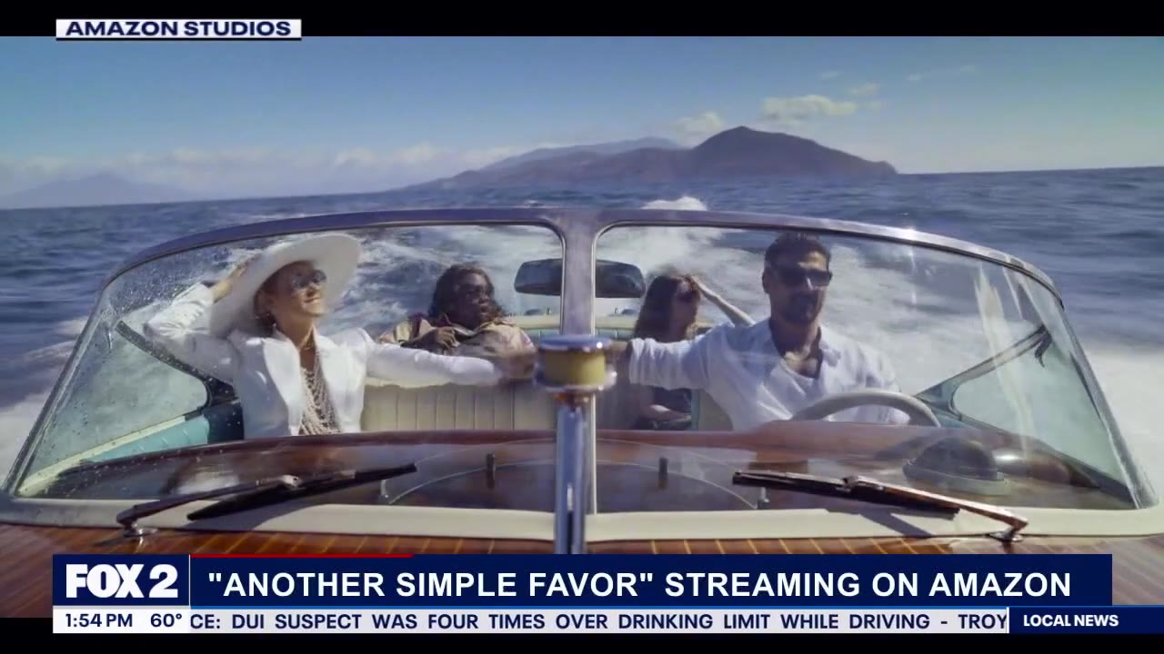 "Another Simple Favor" airing now on Amazon Prime
