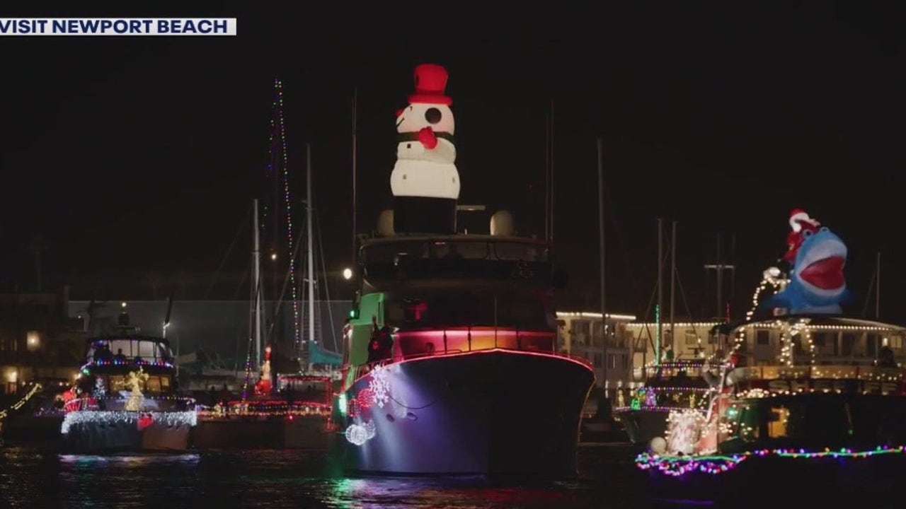 Previewing the Newport Beach Boat Parade FOX 11 Los Angeles