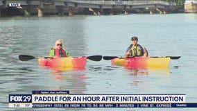 Relax at the river on Schuylkill kayak tours