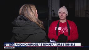 Finding refuge as western WA temperatures tumble