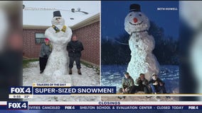 Talkers: Texas-sized snowmen