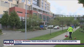 Woman arrested for attempted kidnapping at Puyallup hospital