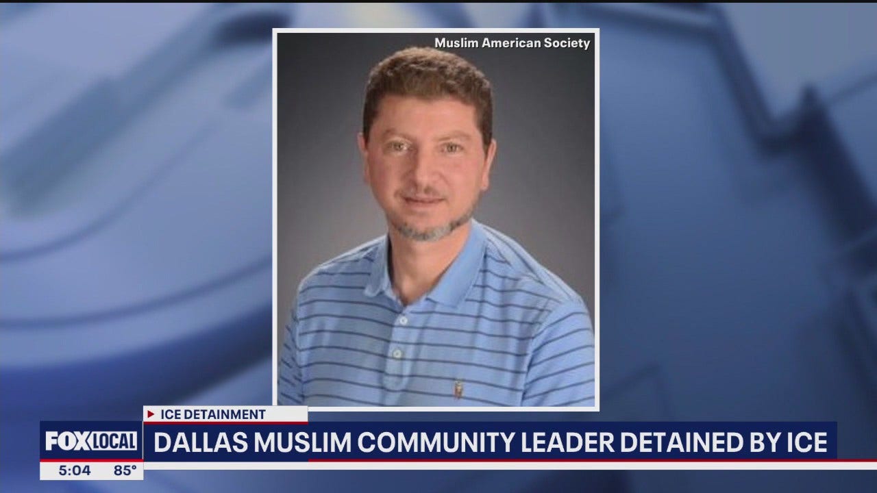 Dallas Muslim Leader Marwan Marouf Detained by ICE after Green Card Denial