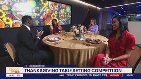 Thanksgiving table setting