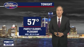 Warmer and breezier for Tuesday