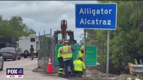 "Alligator Alcatraz" controversy comes to Texas as Cornyn backs new facility