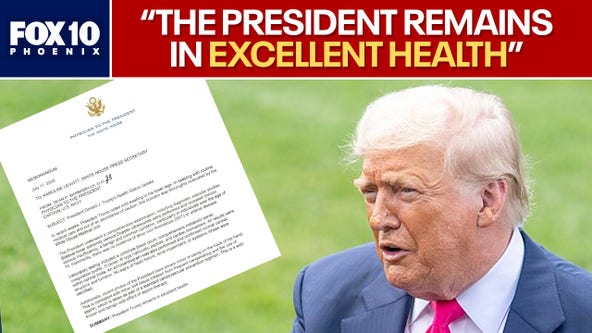 Trump diagnosed with chronic venous insufficiency