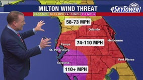 Hurricane Milton set for Florida landfall as 'dangerous' storm