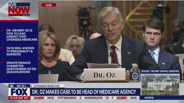 Dr. Oz sidesteps senators’ questions about Medicaid cuts