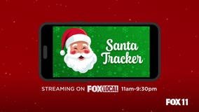 Santa Tracker on FOX LOCAL mobile app