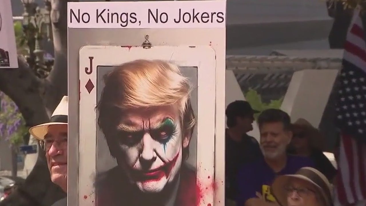 Thousands attend 'No Kings' protests in LA | FOX 11 Los Angeles