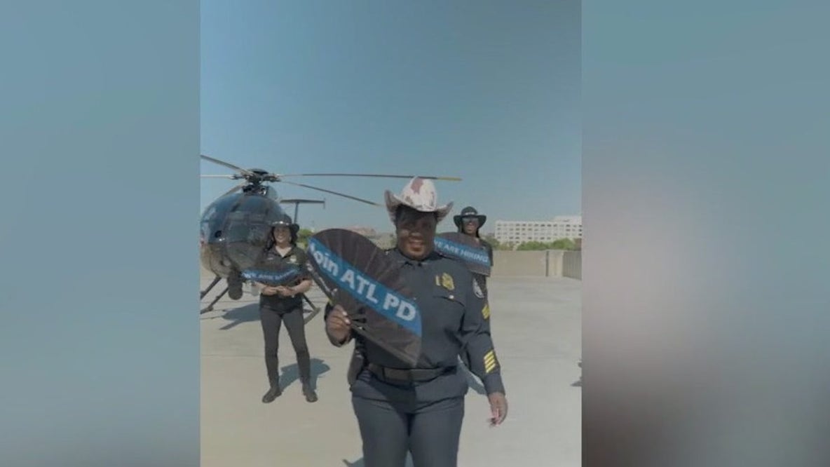Atlanta police join 'Boots on the Ground' viral trend