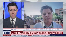 LA food bank helping victims of California wildfires