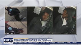 Suspect sought for triple shooting on SEPTA bus in West Philadelphia