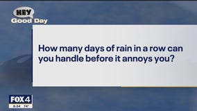 Hey Good Day: Rainy day questions