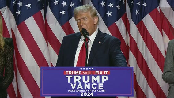 Donald J. Trump's full speech declaring victory on Election Night 2024