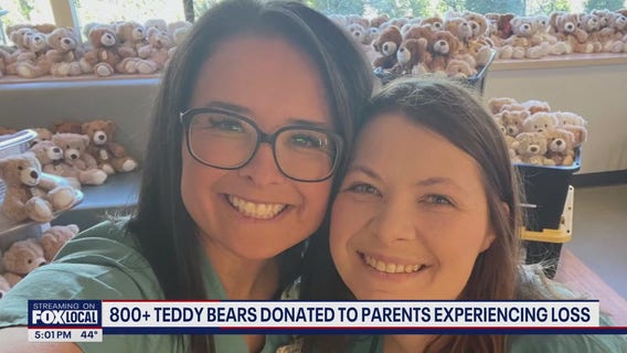 800+ teddy bears donated to grieving parents at WA hospital
